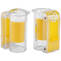 Duokon 2 Piezas portátil Bee Queen Marking Catcher plástico una Mano Marcador Botella émbolo Felpa Apicultor Herramienta…